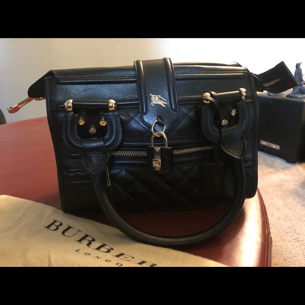 Burberry Manor Mini Hand Bag